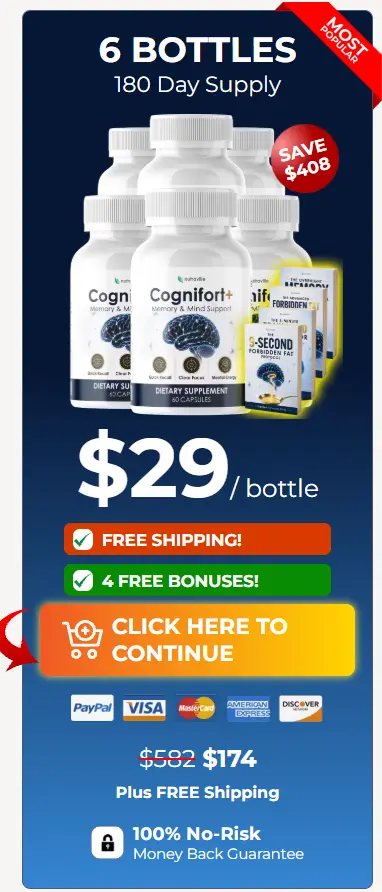 Cognifort+ 6 Bottle Price